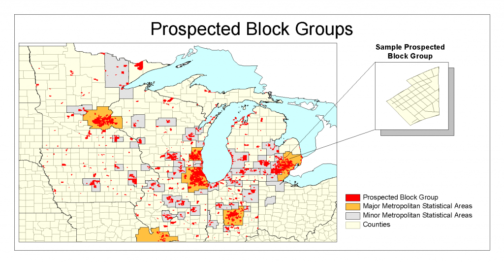 Example Map Illustrating Distribution of Tourist Origin 