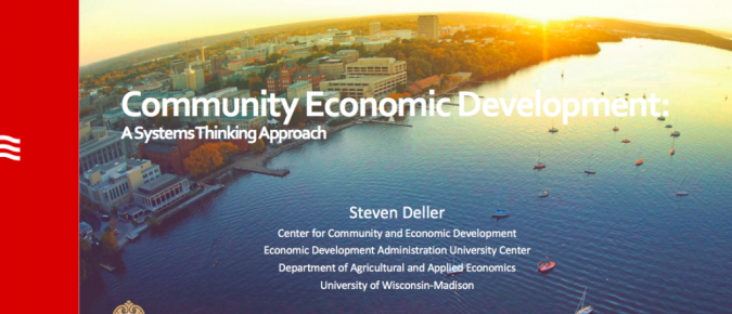 March 25, 2020 Lunch N Learn: A Systems Approach to Community Economic Development