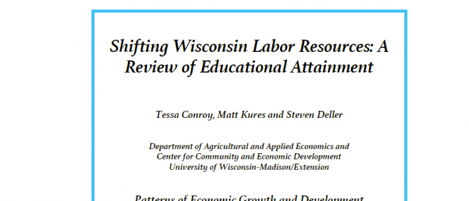 Shifting Wisconsin Labor Resources: A Review of Educational Attainment