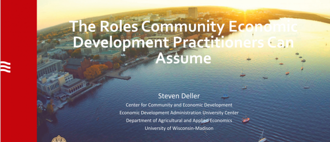 Three Types of Community Economic Development
