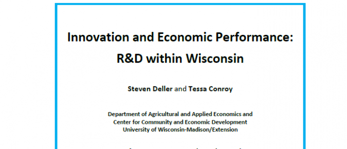 Innovation and Economic Growth and Development: R&D within Wisconsin