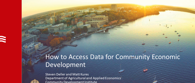 How to Access Data for Community Economic Development (Part I)