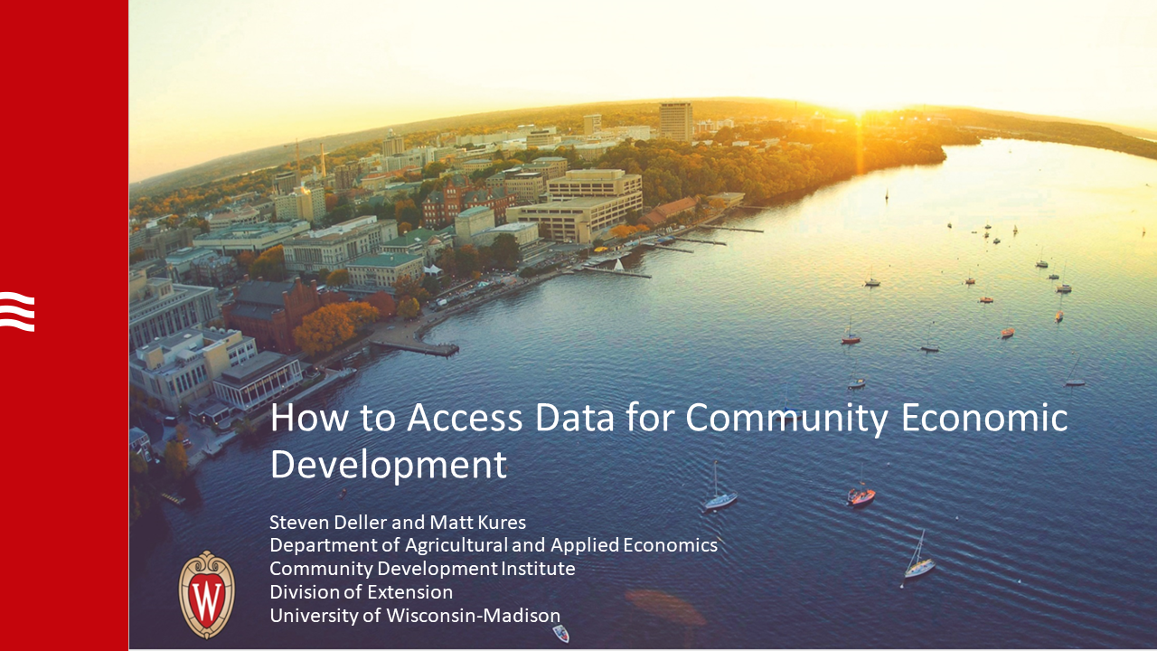 How to Access Data for Community Economic Development (Part I ...