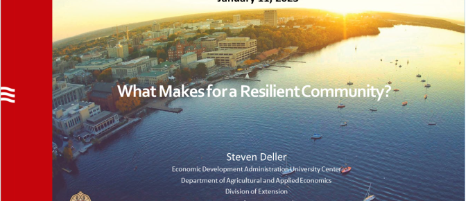 What Makes For A Resilient Community?