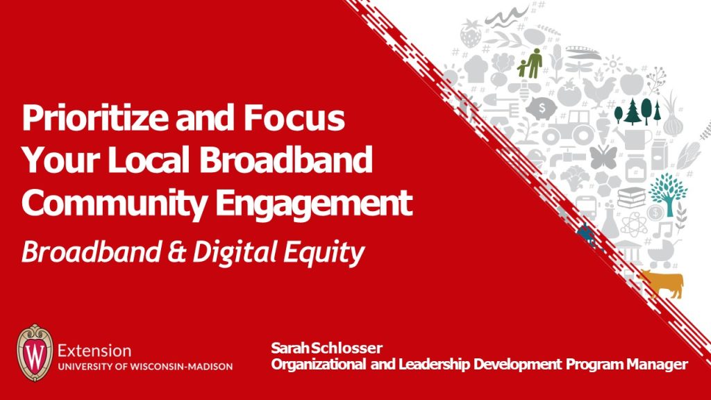 Broadband Planning: Tools for Community Engagement – Part 2: Forums & Asset Mapping