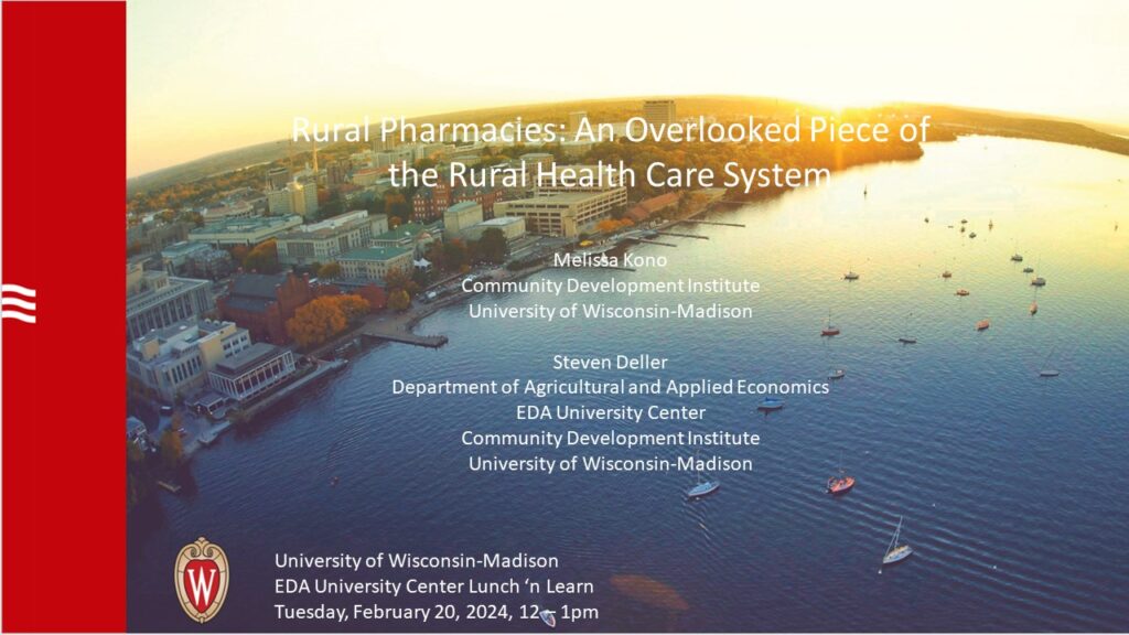Rural Pharmacies an Overlooked Piece of the Rural Health Care System