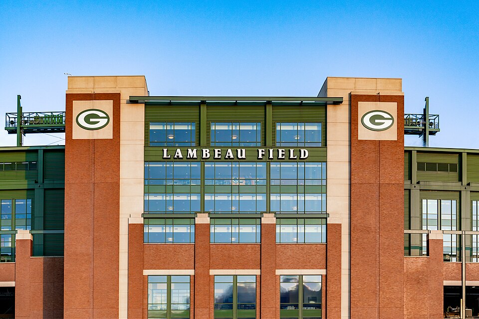 A rendering of the Lambeau Field in Green Bay